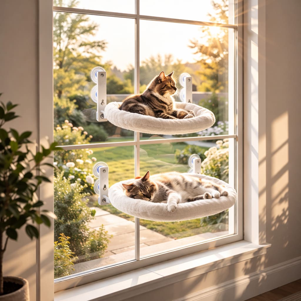 Foldable Window Cat Hammock
